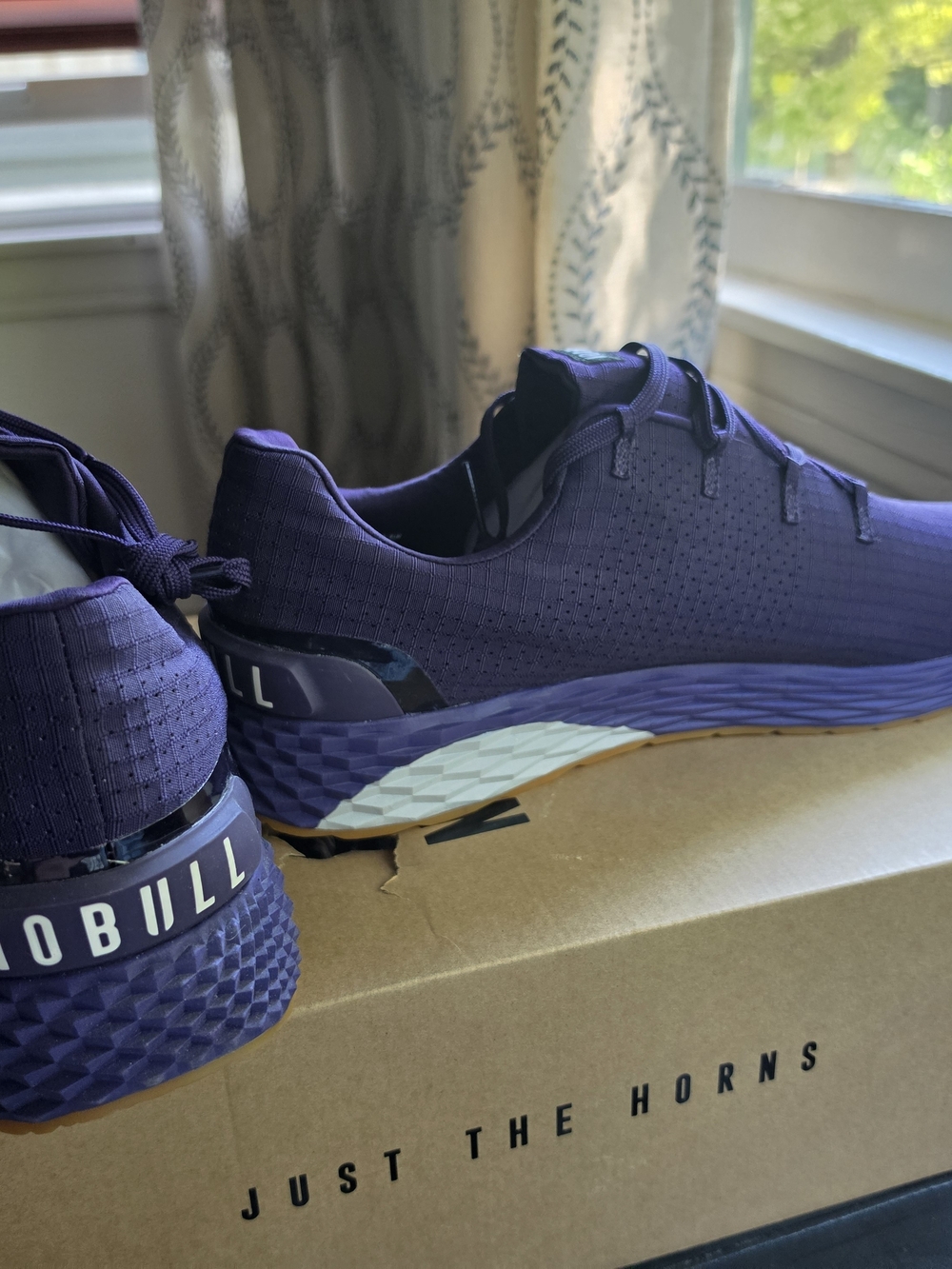 NOBULL Men’s Trainers Size 18 Purple Training Shoes Sneakers NIB
